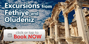 Excursions and guided tours from Fethiye and Oludeniz
